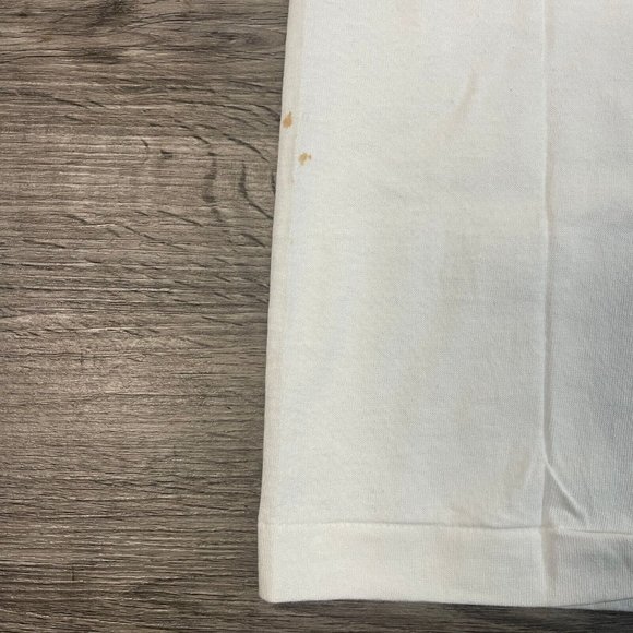 VTG 92 DEADSTOCK Single Stitch Winston Racing Team Wht Tee Sz XL + Trading Card - Picture 5 of 11